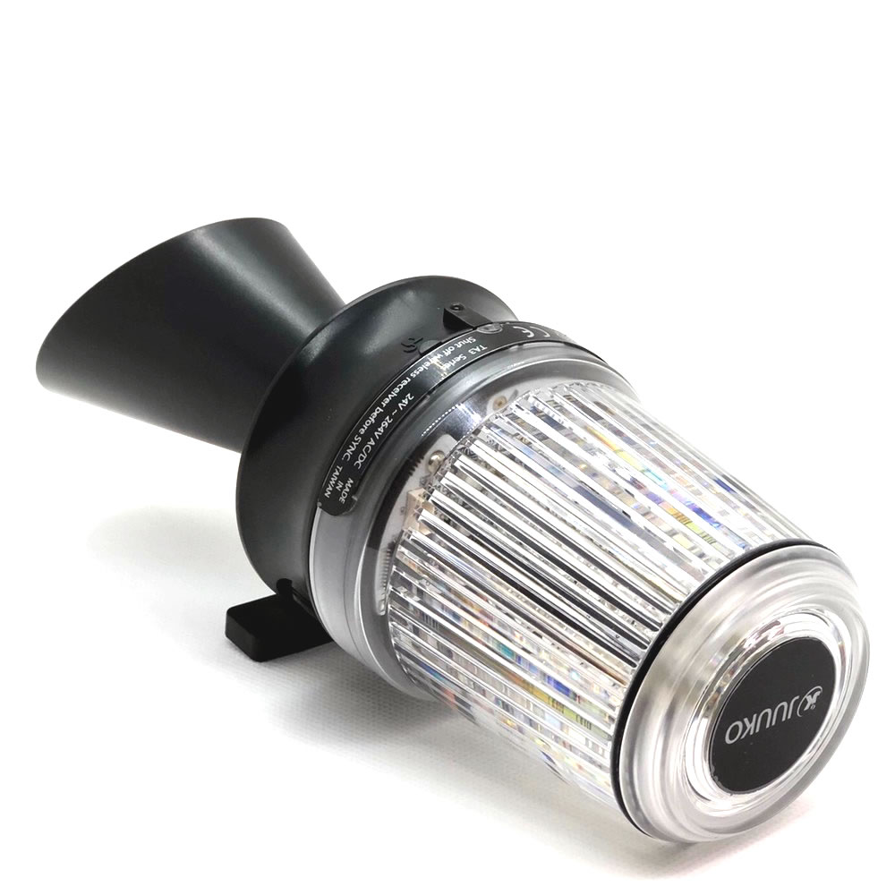 小型LED表示灯 回転灯 警報ブザー付 無線遠隔制御モデル [JUUKO] - TELECRANE